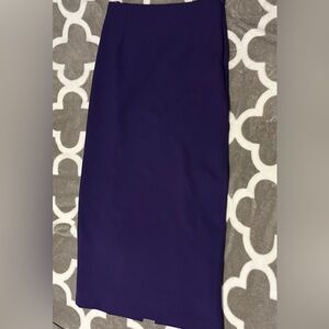 Zara Deep Purple Maxi Skirt